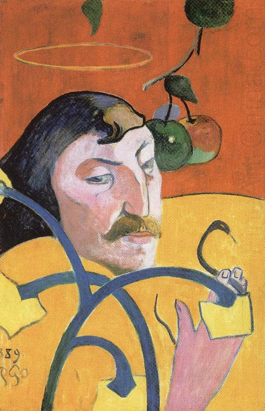 Paul Gauguin Self-Portrait with Halo china oil painting image